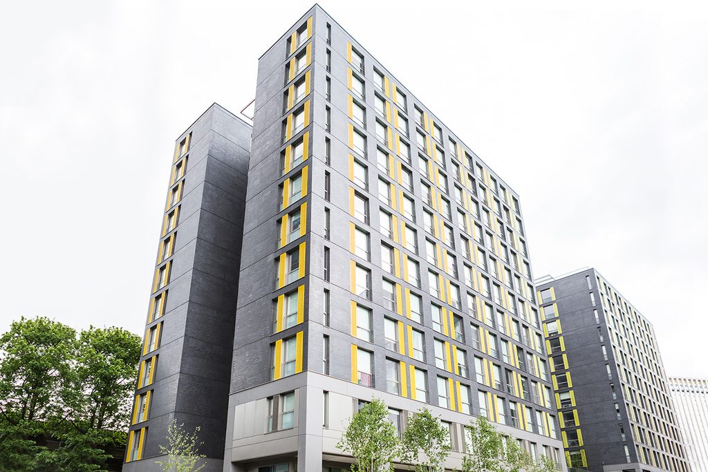 A view of the Chapter Lewisham building exterior