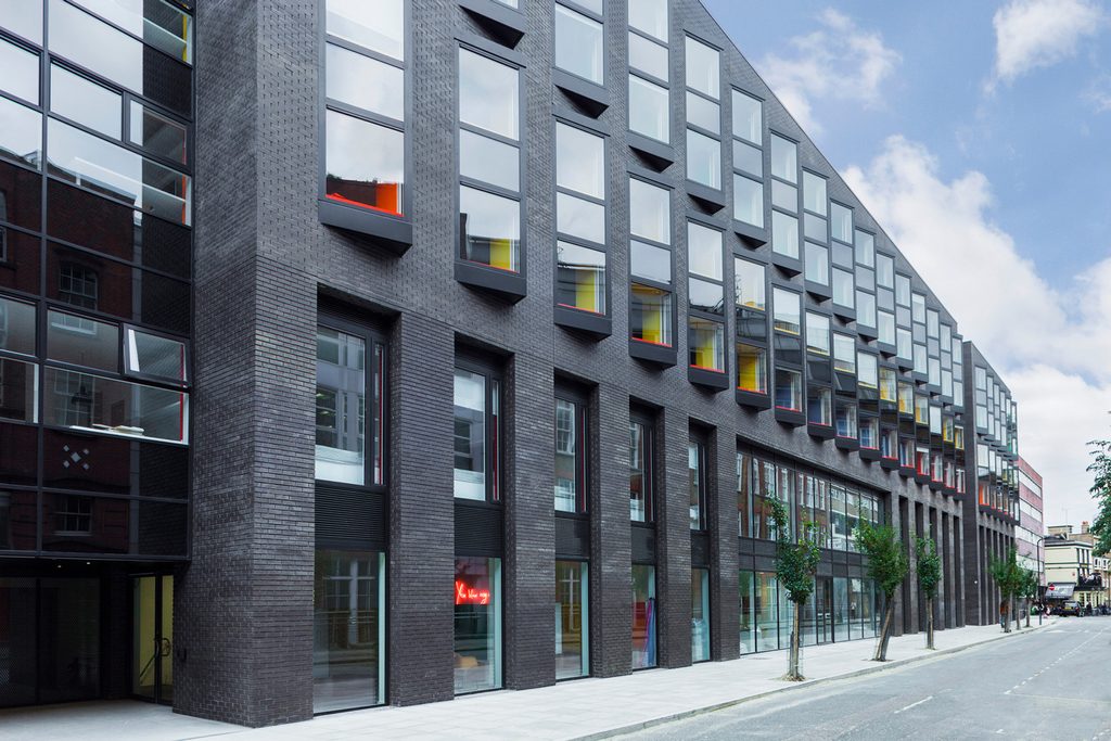 Exterior of the Scape Shoreditch accommodation in London