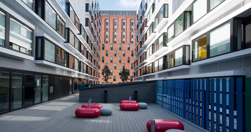 Outside area at Scape Shoreditch